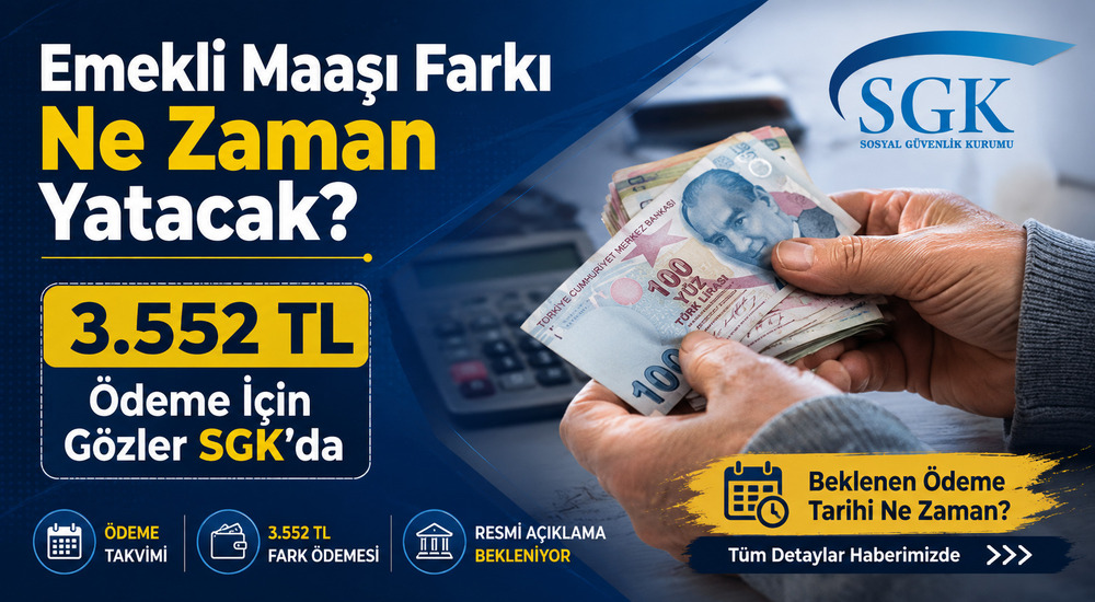 Emekli Maaşı Farkı Ne Zaman Yatacak