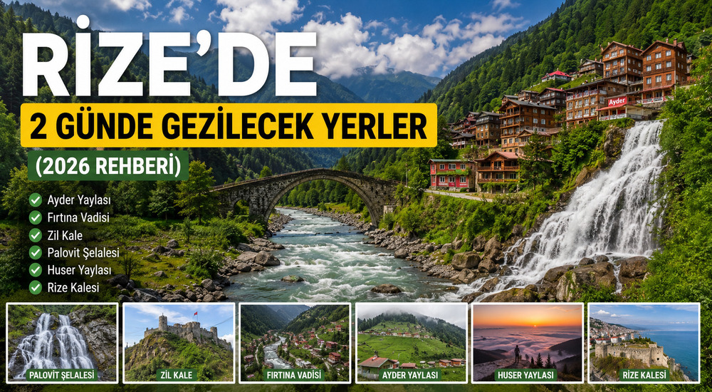 Rize’nin Doğa ve Yayla Rehberi