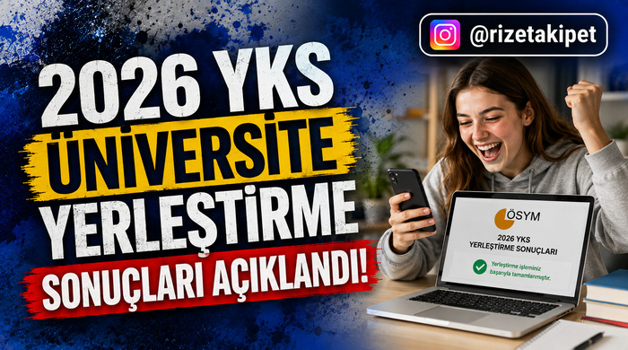 2026-YKS Yerleştirme Sonuçları Açıklandı
