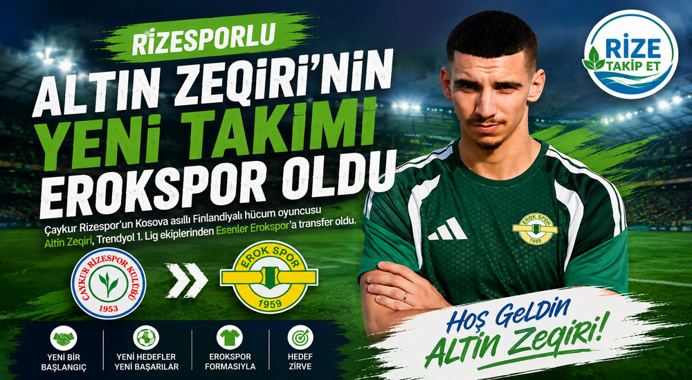 Altın Zeqiri’nin Erokspor’a Transferi