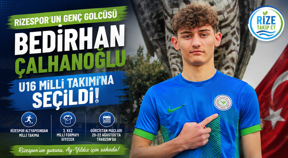 Bedirhan Çalhanoğlu U16 Milli Takımı’na Seçildi