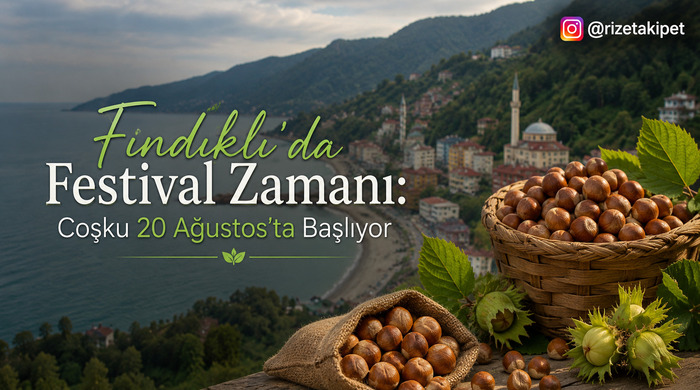 Rize Fındıklı’da 10 Gün Sürecek Festival Başlıyor