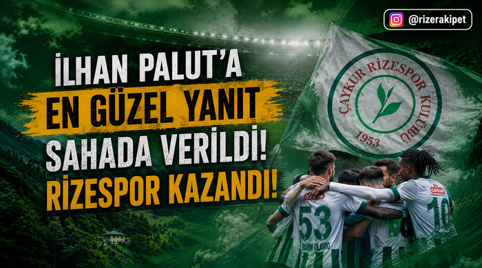 Rizespor’un Sahadaki En Güzel Yanıtı